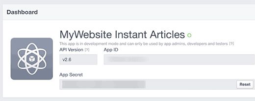 Как настроить Facebook Instant Articles в WordPress: пошаговое руководство 111 WordPress