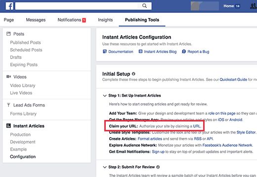 Как настроить Facebook Instant Articles в WordPress: пошаговое руководство 99 WordPress