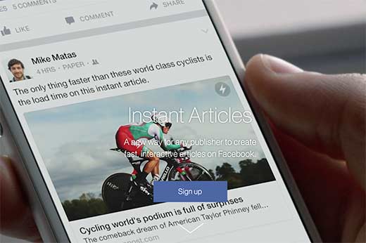 Как настроить Facebook Instant Articles в WordPress: пошаговое руководство 97 WordPress